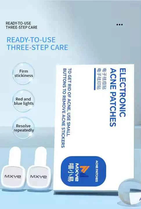 Acnebye Electronic Acne Patches 6pcs with extra patches