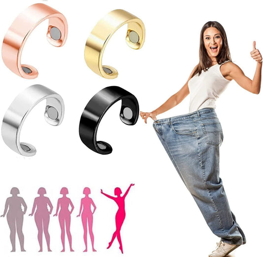 Men’s Magnetic Therapy Ring – Pain Relief Bio-Energy Band (Black, Silver, Copper, Gold)*