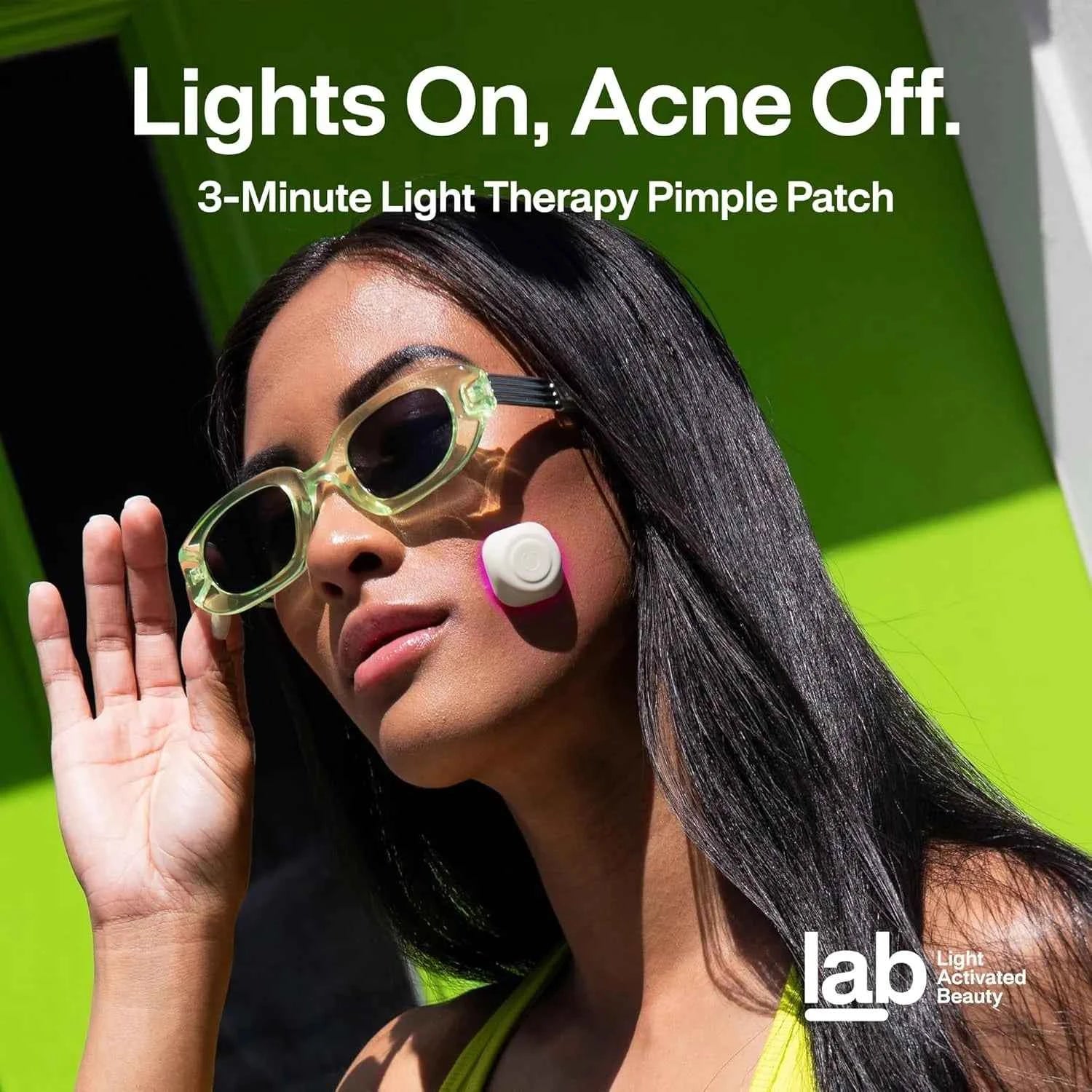 Acnebye Electronic Acne Patches 6pcs with extra patches